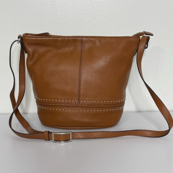 Brighton Baby Jake Bucket Lipstick Cross Body Bag - Picture 1 of 10